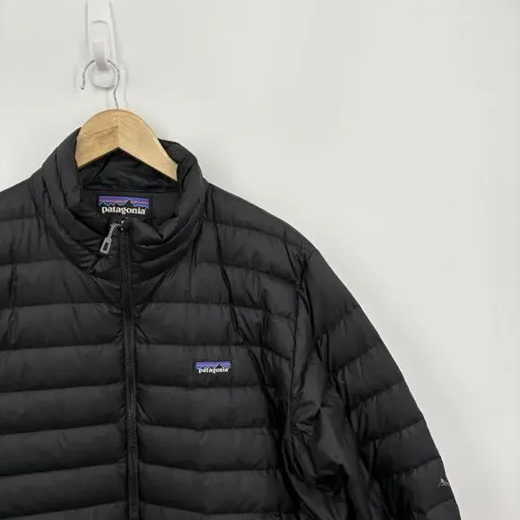 Patagonia Down Sweater Jacket Mens XLarge Insulated Goose Puffer Windproof Flaw - Picture 3 of 10